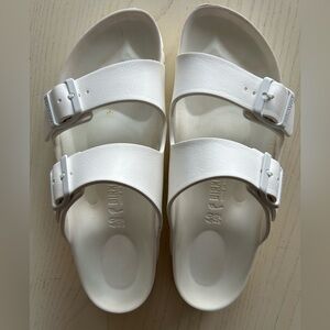 Birkenstock White EVA Sandals